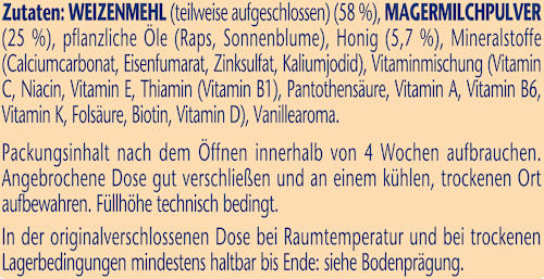 Getreidebrei Milch Cerelac Weizen & Honig ab dem 12. Monat Nestlé Cerelac