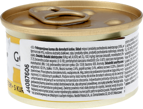 Mokra karma dla kotów dorosłych Sauce Delights, kurczak Purina Gourmet