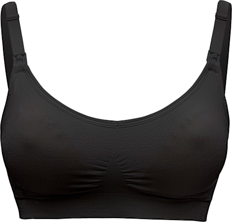 Tehotenská a dojčiaca podprsenka Keep Cool, čierna - veľ. L Medela