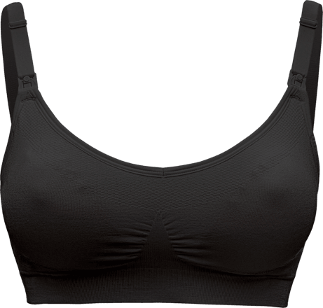 Tehotenská a dojčiaca podprsenka Keep Cool, čierna - veľ. L Medela