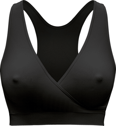 Schwangerschafts- und Still-Bustier Gr. L Keep Cool schwarz Medela