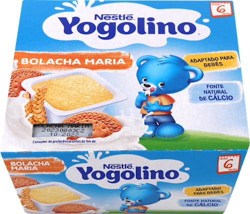 Yogolino mliječni desret s keksom, 6+mj. Nestlé