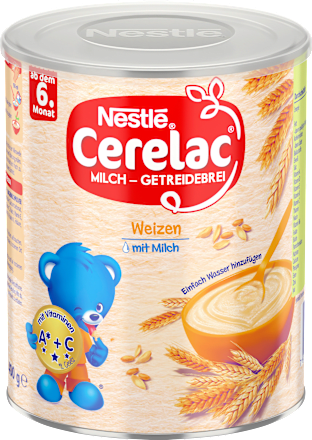 Getreidebrei Milch Cerelac Weizen ab 6.Monat Nestlé Cerelac