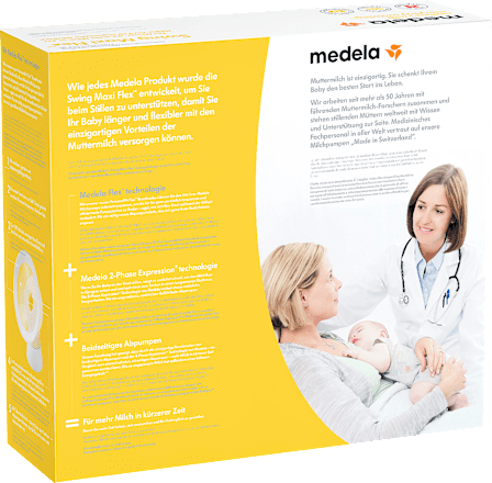 Milchpumpe elektrisch Swing Flex Maxi doppel Medela