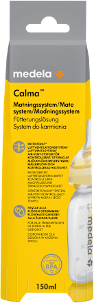 Smoczek Calma w zestawie z butelką 250 ml Medela