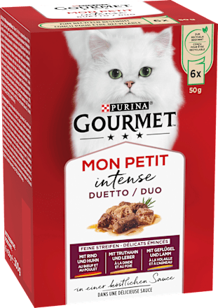 Nassfutter Katze mon Petit Duo Purina Gourmet