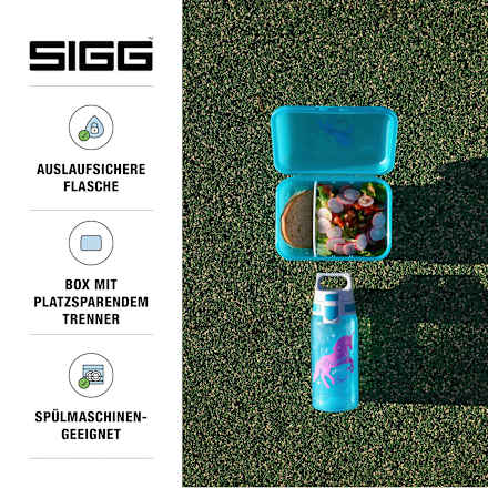 Brotdose und Flasche Set VIVA türkis 2tlg. SIGG