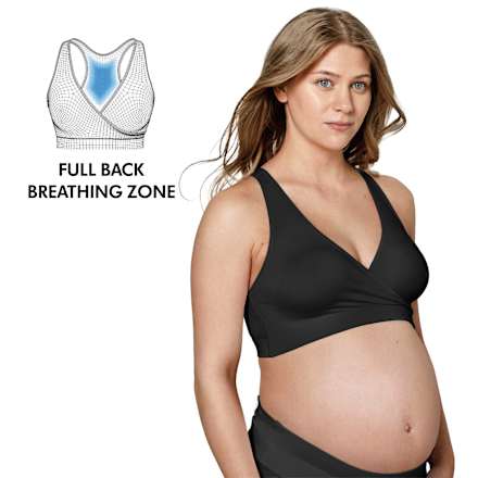 Schwangerschafts- und Still-Bustier Gr. XL Keep Cool schwarz Medela