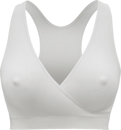 Schwangerschafts- und Still-Bustier Gr. XL Keep Cool Sleep, weiß Medela
