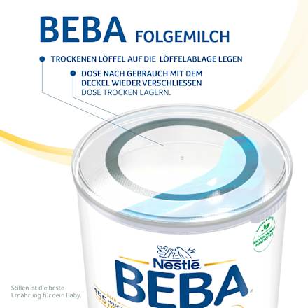 Folgemilch 2 nach dem 6. Monat Nestlé BEBA