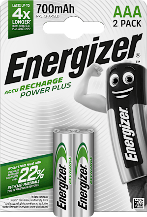 Akkus Recharge Power Plus AAA Energizer