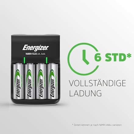 Ladegerät Accu Base Recharge Energizer