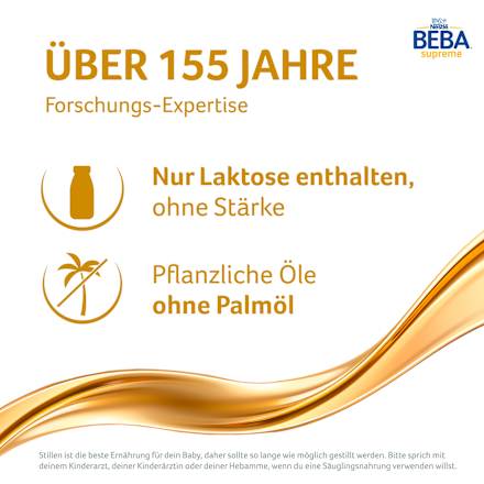 Anfangsmilch Supreme Pre von Geburt an Nestlé BEBA