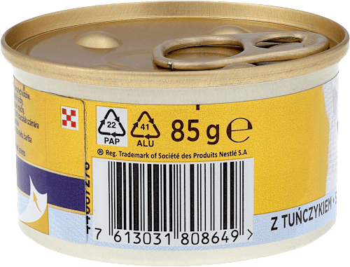 Mus z tuńczykiem dla kotów dorosłych Purina Gourmet