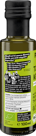 natives Olivenöl extra "Toskana Kräuter" mit Rosmarin, Petersilie &Thymian PPURA