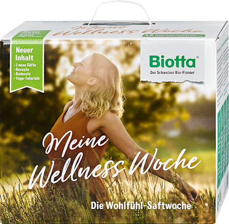 Wellness-Wohlfühl-Saftwoche Set Biotta