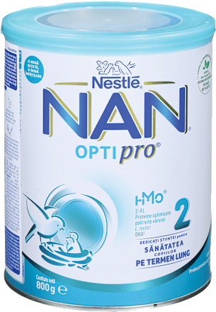 Nadaljevalno mleko za dojenčke in majhne otroke OPTIPRO 2, 6 m+ Nestlé NAN
