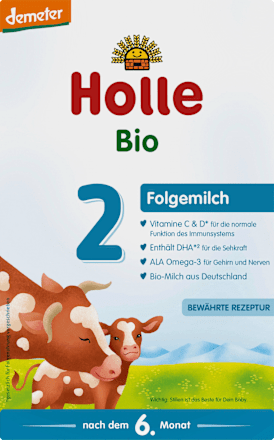Folgemilch 2 nach dem 6. Monat Holle