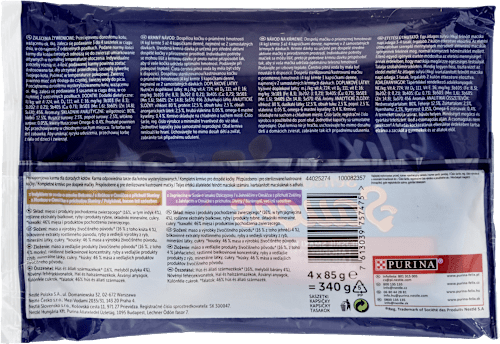 Moka karma dla kota Sensations, wiejskie smaki w sosie, saszetka, (4x85g) Felix