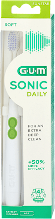 Szczoteczka soniczna SONIC DAILY biała GUM