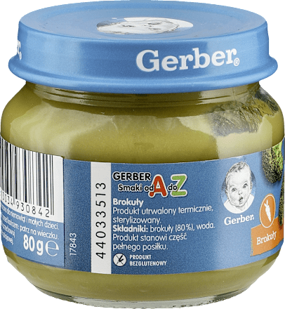 Obiadek brokuły Gerber