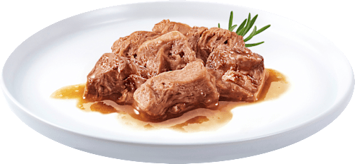 Nassfutter Katze mit Fisch, Mon Petit intense, Multipack (6x50 g) Purina Gourmet