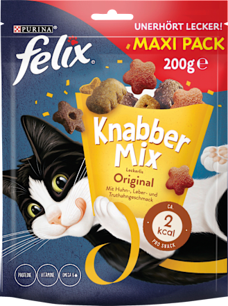 Katzenleckerli Knabber Mix Original Felix