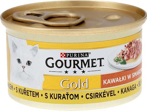 Mokra karma dla kotów dorosłych Sauce Delights, kurczak Purina Gourmet
