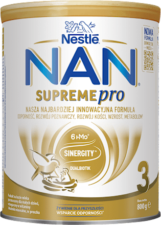 Produkt na bazie mleka dla dzieci Supremepro 3, po 1. roku życia Nestlé NAN