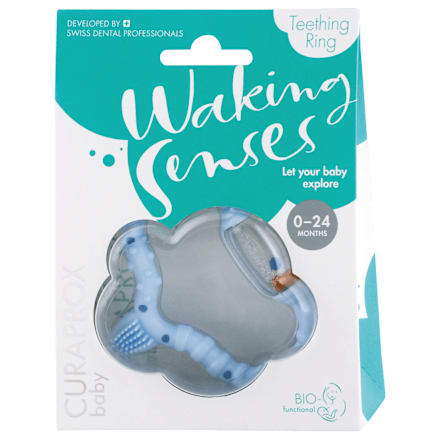 Obroček za grizenje Moder CURAPROX