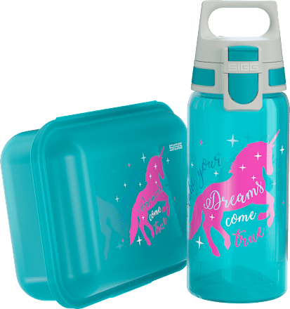 Brotdose und Flasche Set VIVA türkis 2tlg. SIGG