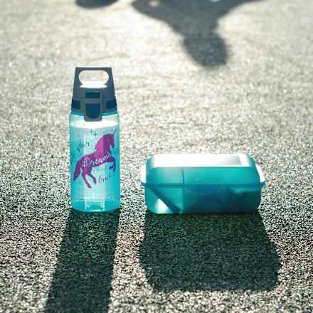 Brotdose und Flasche Set VIVA türkis 2tlg. SIGG