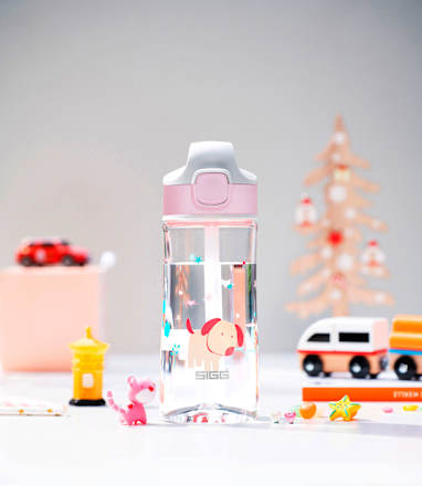 Trinkflasche Kinder Miracle rosa, 450 ml SIGG