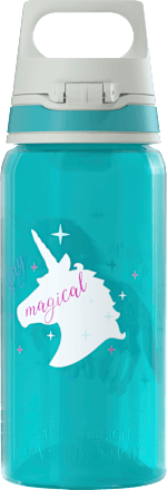 Trinkflasche Kinder Viva One türkis Einhorn, 500 ml SIGG