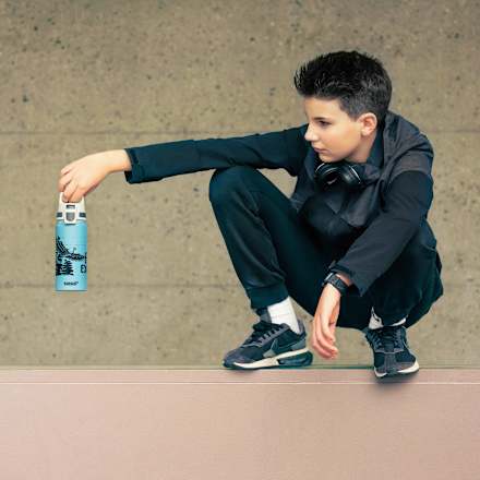 Trinkflasche Kinder WMB One blau, 600ml SIGG