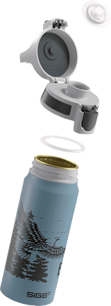 Trinkflasche Kinder WMB One blau, 600ml SIGG