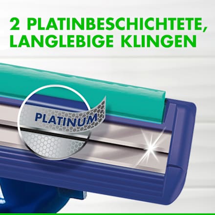 Einwegrasierer Blue || Plus Slalom Gillette