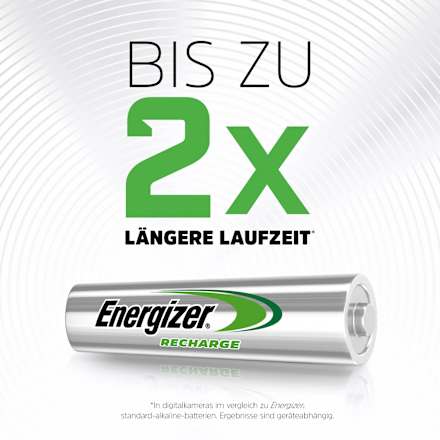 Ladegerät Accu Base Recharge Energizer