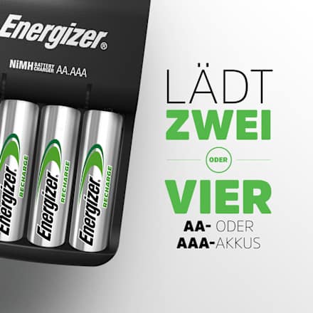 Ladegerät Accu Base Recharge Energizer