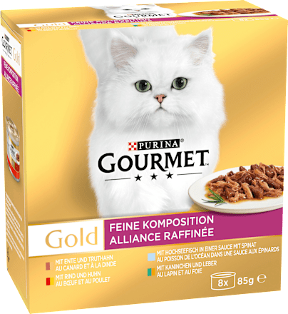 Nassfutter Katze Gold Feine Komposition Purina Gourmet