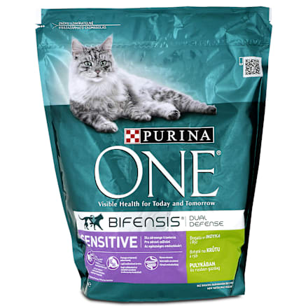 granule pro kočky krůta a rýže Sensitive PURINA ONE