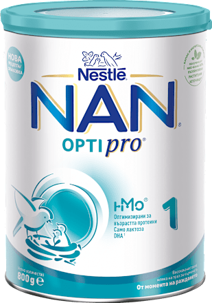 Мляко за кърмачета за начално хранене Opti pro 1 ( от 0+ до 6 месеца) Nestlé