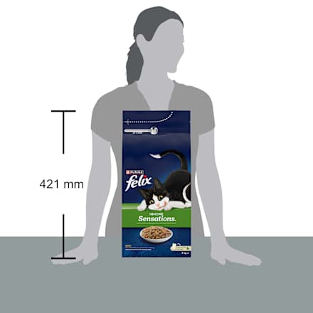 Trockenfutter Katze mit Huhn, Truthahn & Gemüse, Inhome Sensations Felix
