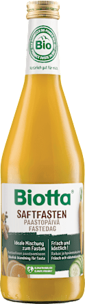 Gemüse- & Fruchtsaft Saftfasten Biotta