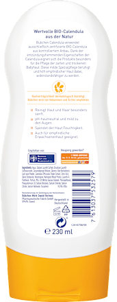 Waschlotion und Shampoo Calendula Bübchen