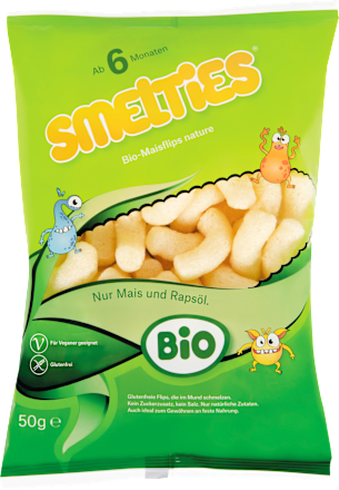 Kindersnack Maisflips nature, ab 6 Monate Smelties