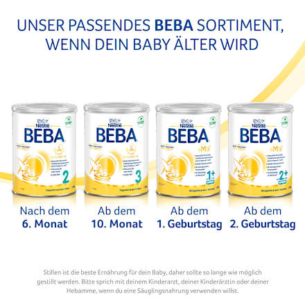 Anfangsmilch 1 von Geburt an Nestlé BEBA