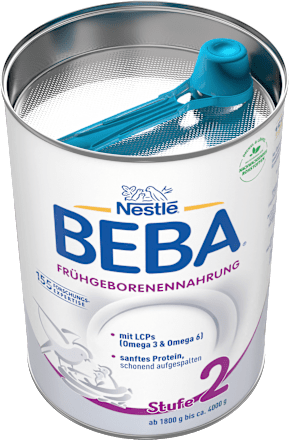 Spezialnahrung Frühgeborenen 2 von Geburt an  Nestlé BEBA