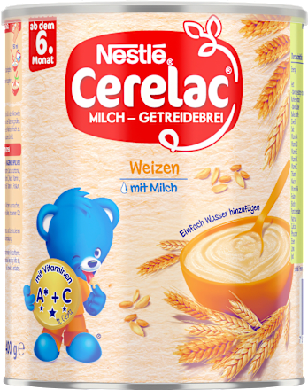 Getreidebrei Milch Cerelac Weizen ab 6.Monat Nestlé Cerelac