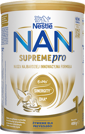 Mleko początkowe w proszku dla niemowląt Supremepro 1, od urodzenia  Nestlé NAN